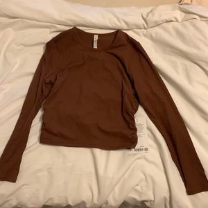 Lululemon all it takes sleeve ribbed nulu top